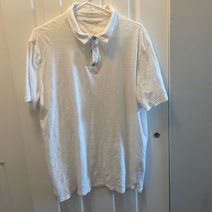 XL white soft wash Banana Republic polo